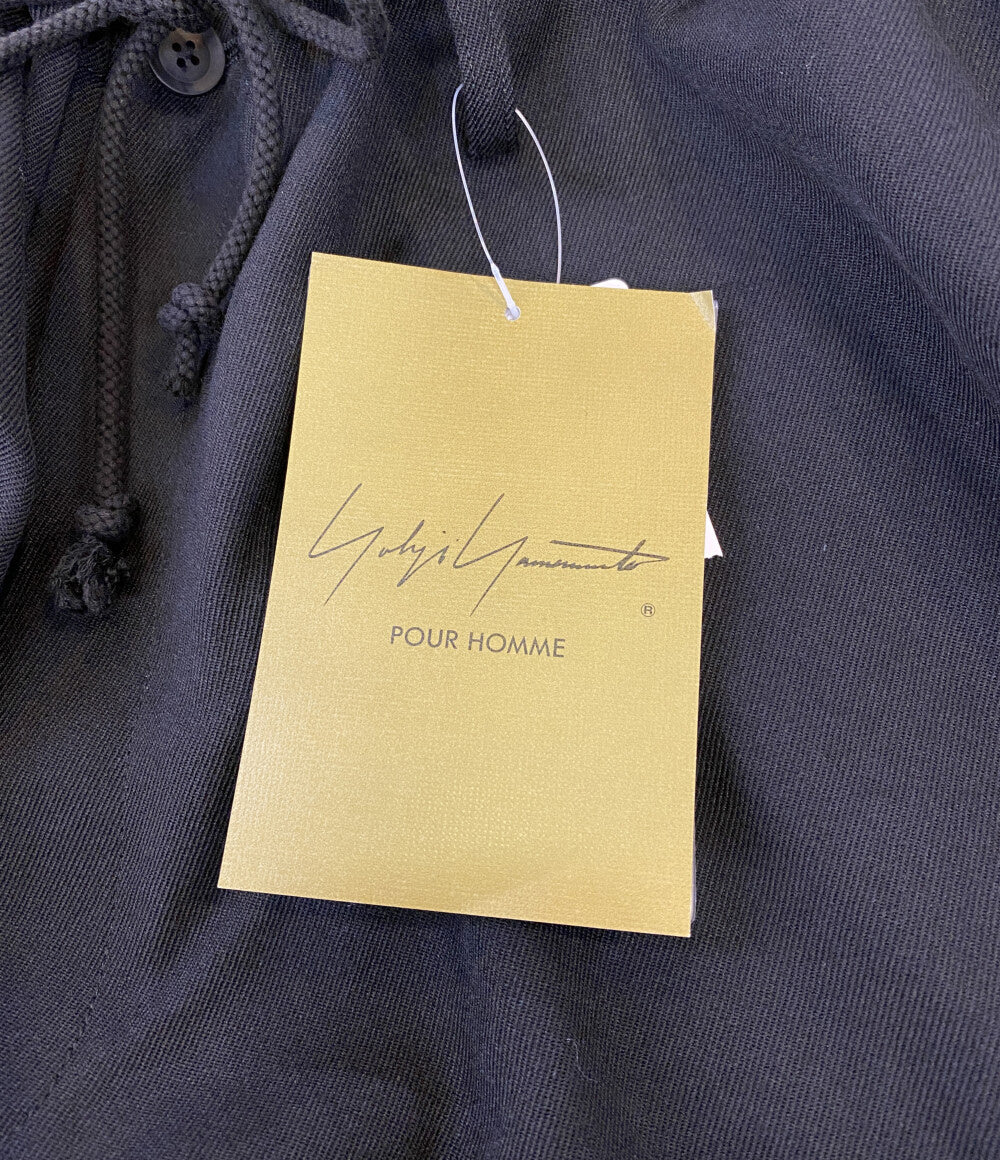 YOHJI YAMAMOTO POUR HOMME パンツ ARMY GABARDINE STAN DARD STRING PANTS 25AW HM-P12-101 メンズ SIZE 3 ヨウジヤマモトプールオム