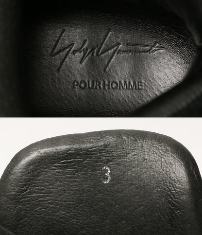 YOHJI YAMAMOTO POUR HOMME ブーツ SOFT SHEEP SKIN VELOUR MILITARY BOOTS 25AW メンズ SIZE 3 ヨウジヤマモトプールオム