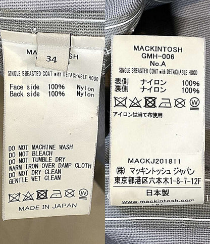 MACKINTOSH コート ウォータープルーフナイロンフーデッドコート GMH-006 メンズ SIZE 34 マッキントッシュ