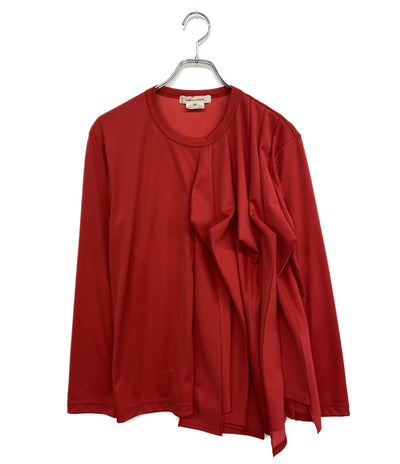 COMME des GARCONS 長袖Ｔシャツ 立体プリーツカットソー 25AW GP-T011 レディース SIZE S コムデギャルソン