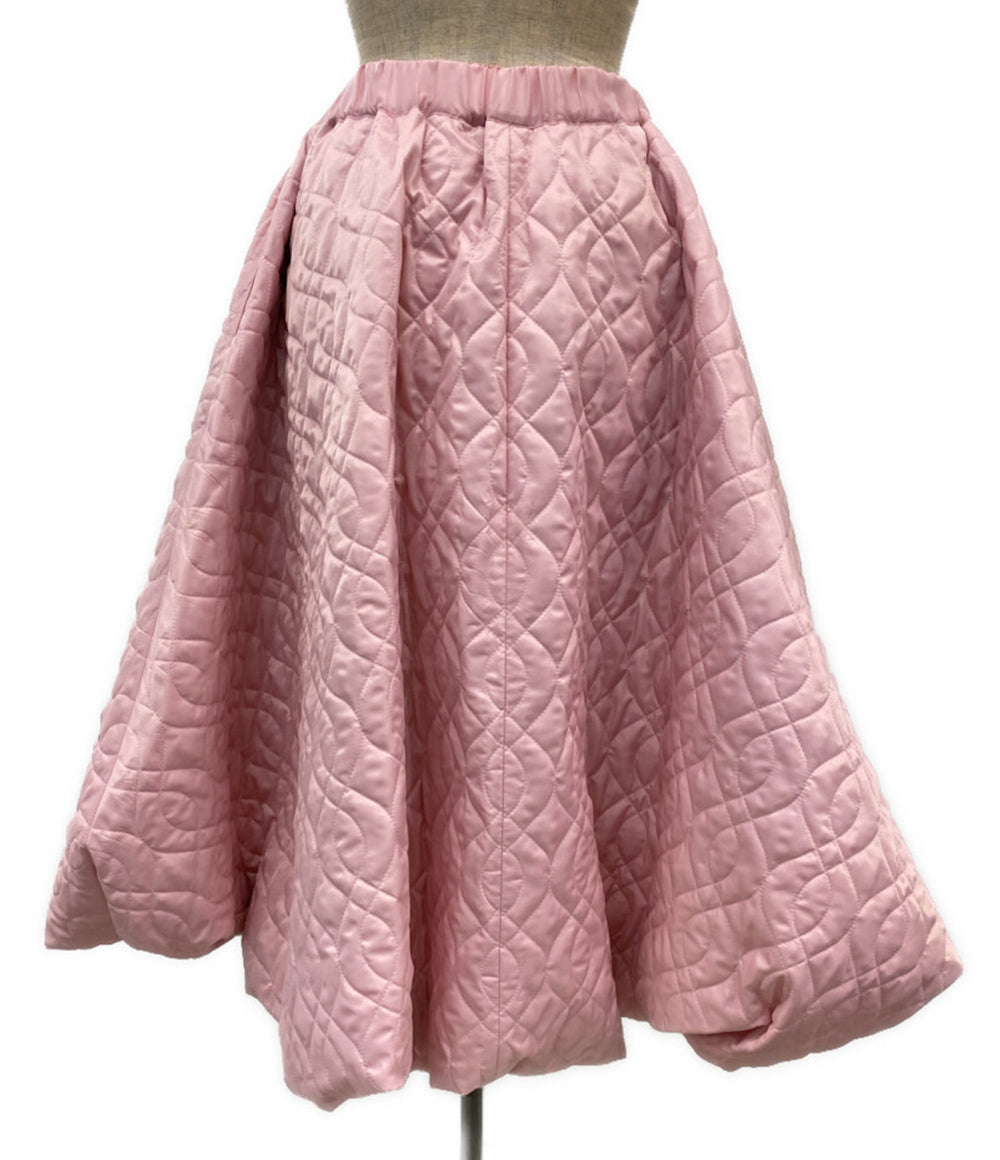 noir kei ninomiya キルティングバルーンスカート 25AW 3P-S021 レディース SIZE S ノワールケイニノミヤ