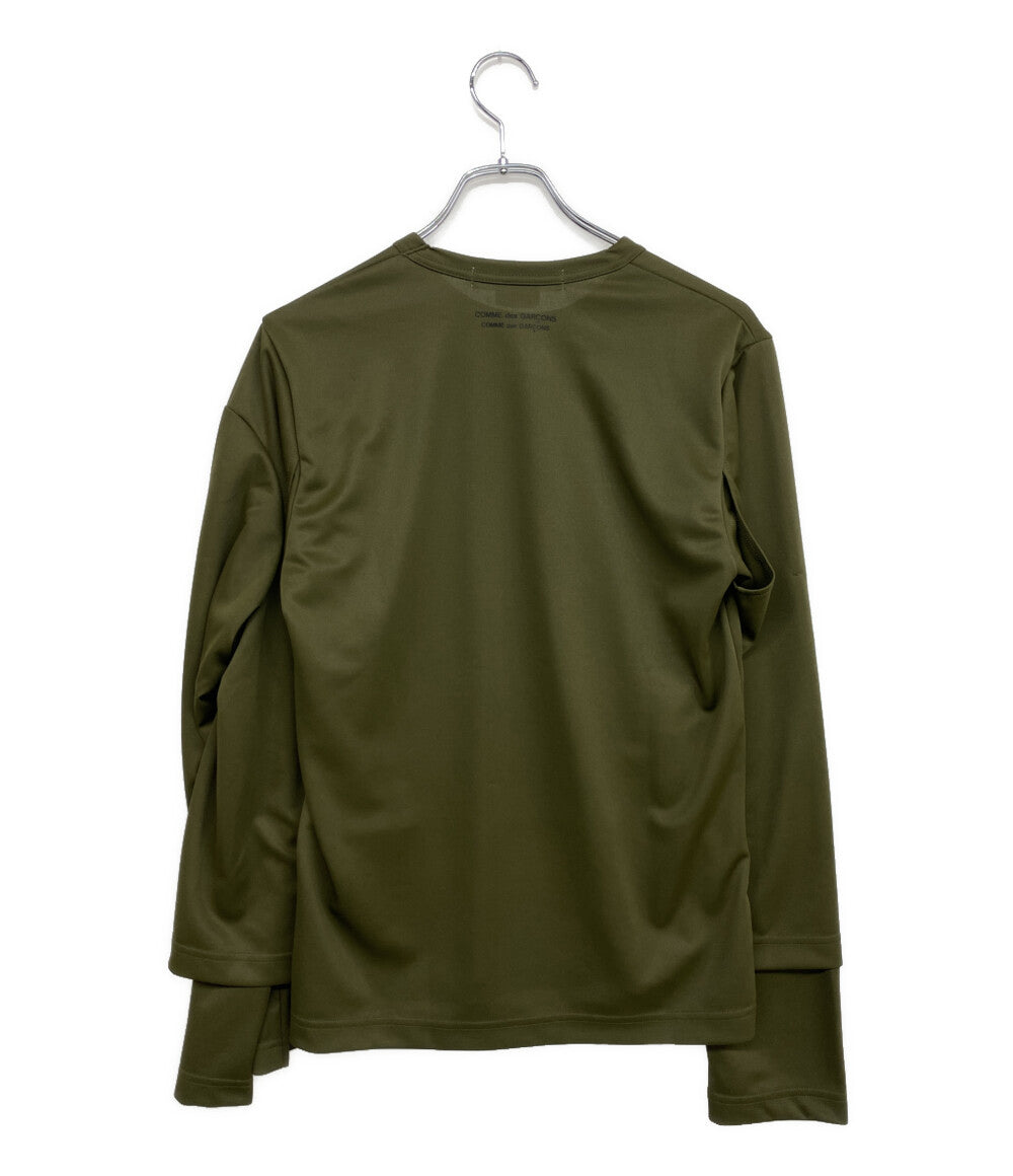 美品 COMME des GARCONS COMME des GARCONS 長袖Ｔシャツ 袖多重長袖tシャツ 25SS RO-T023 レディース SIZE S コムデギャルソン コムデギャルソン