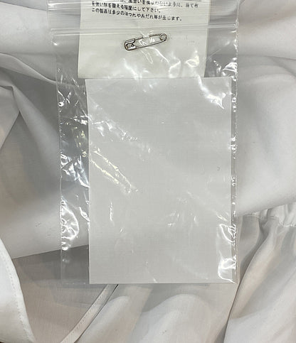 美品 noir kei ninomiya 長袖シャツ フリルデザインコットンシャツ 25AW 3P-B013 レディース SIZE S ノワールケイニノミヤ