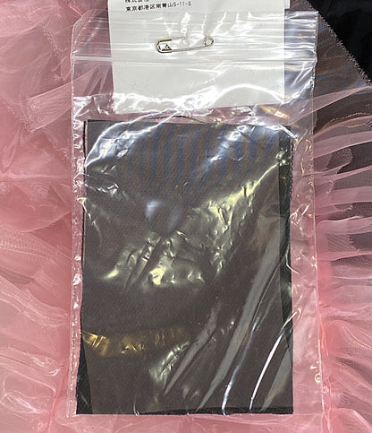 美品 noir kei ninomiya ピンクチュールレイヤードスカート 25AW 3P-S001 レディース SIZE S ノワールケイニノミヤ