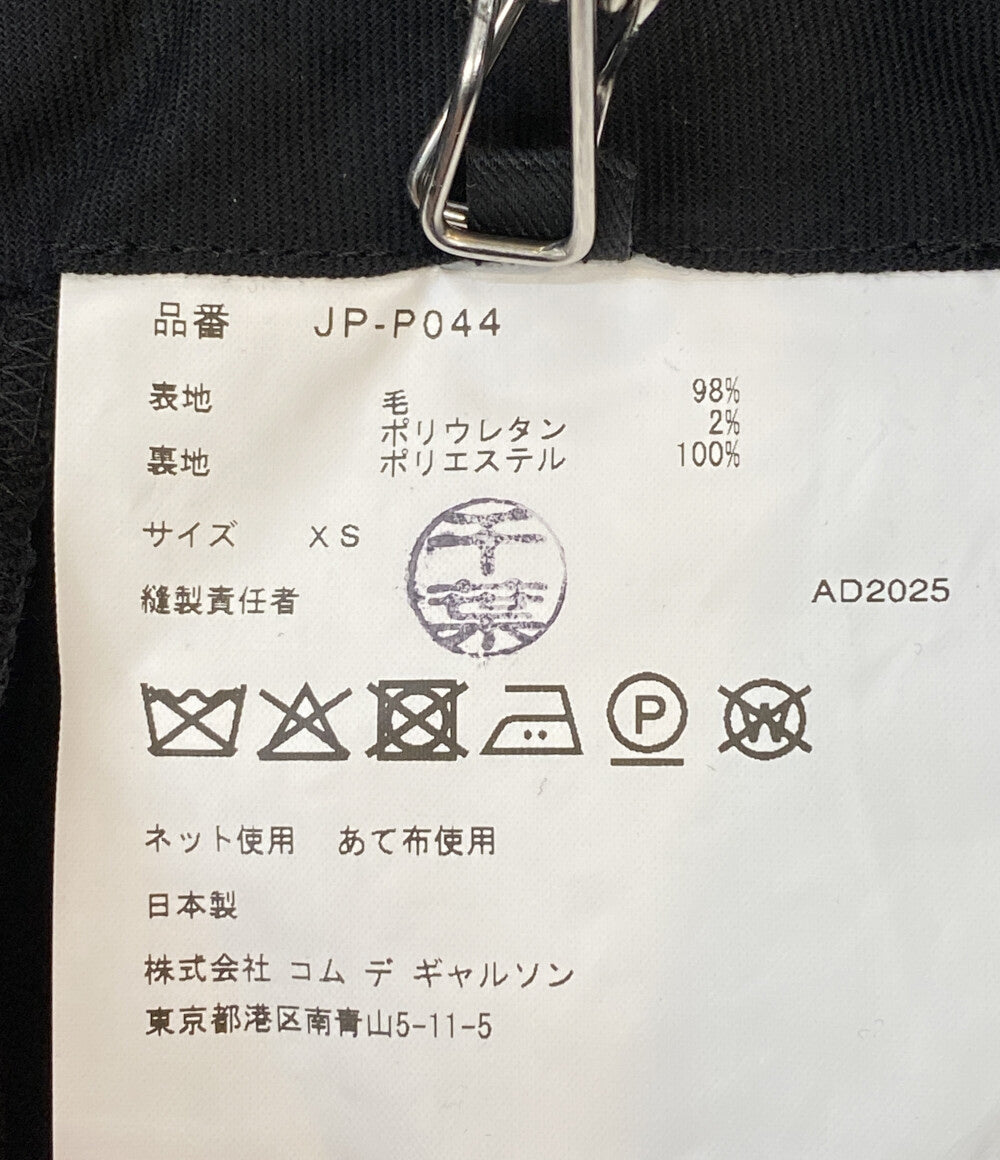 美品 JUNYA WATANABE スラックスパンツ 25AW JP-P044 レディース SIZE XS ジュンヤワタナベ