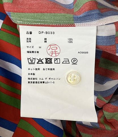 COMME des GARCONS HOMME DEUX 総柄長袖シャツ 25AW DP-B033 メンズ SIZE M コムデギャルソンオム