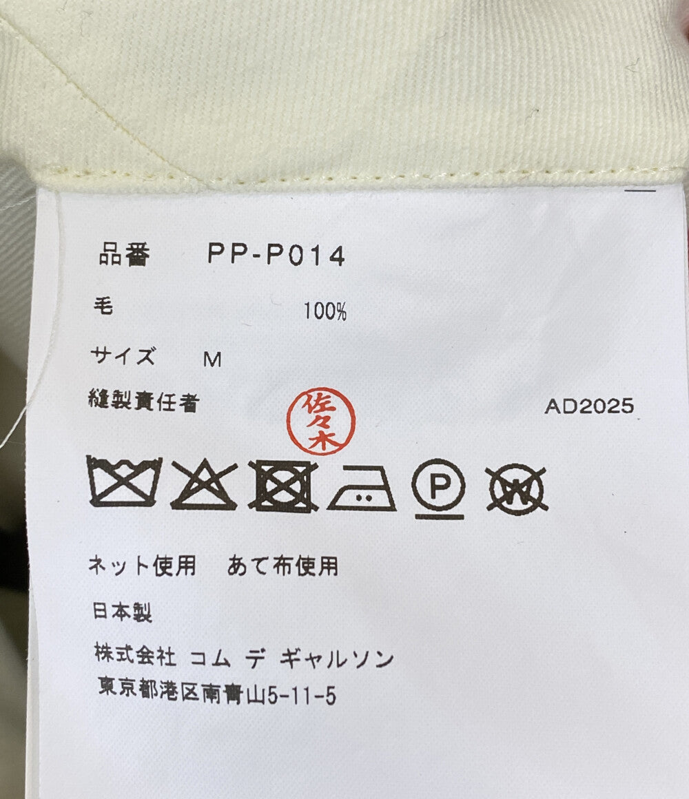 美品 COMME des GARCONS HOMME PLUS ラップデザインメルトンショーツ 25AW PP-P014 メンズ SIZE M コムデギャルソンオムプリュス