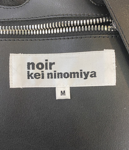 美品 noir kei ninomiya フェイクレザーハーネス ファー 25AW レディース SIZE M ノワールケイニノミヤ