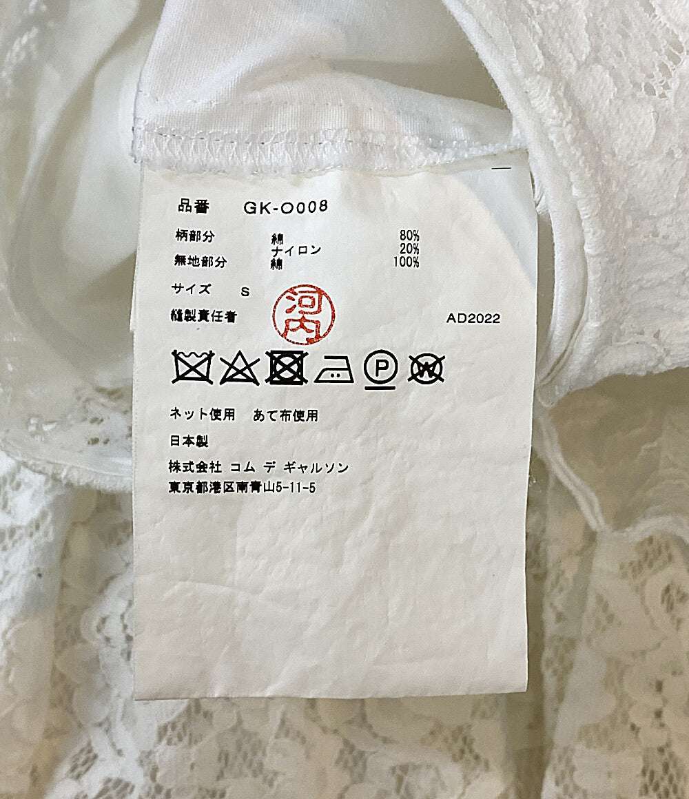 COMME des GARCONS ノースリーブレイヤードレースロングワンピース 23SS GK-O008 レディース SIZE S コムデギャルソン