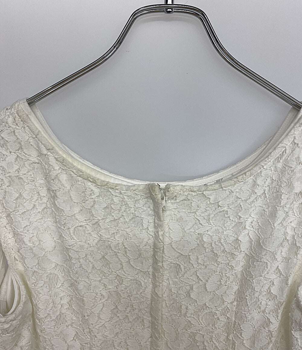 COMME des GARCONS ノースリーブレイヤードレースロングワンピース 23SS GK-O008 レディース SIZE S コムデギャルソン