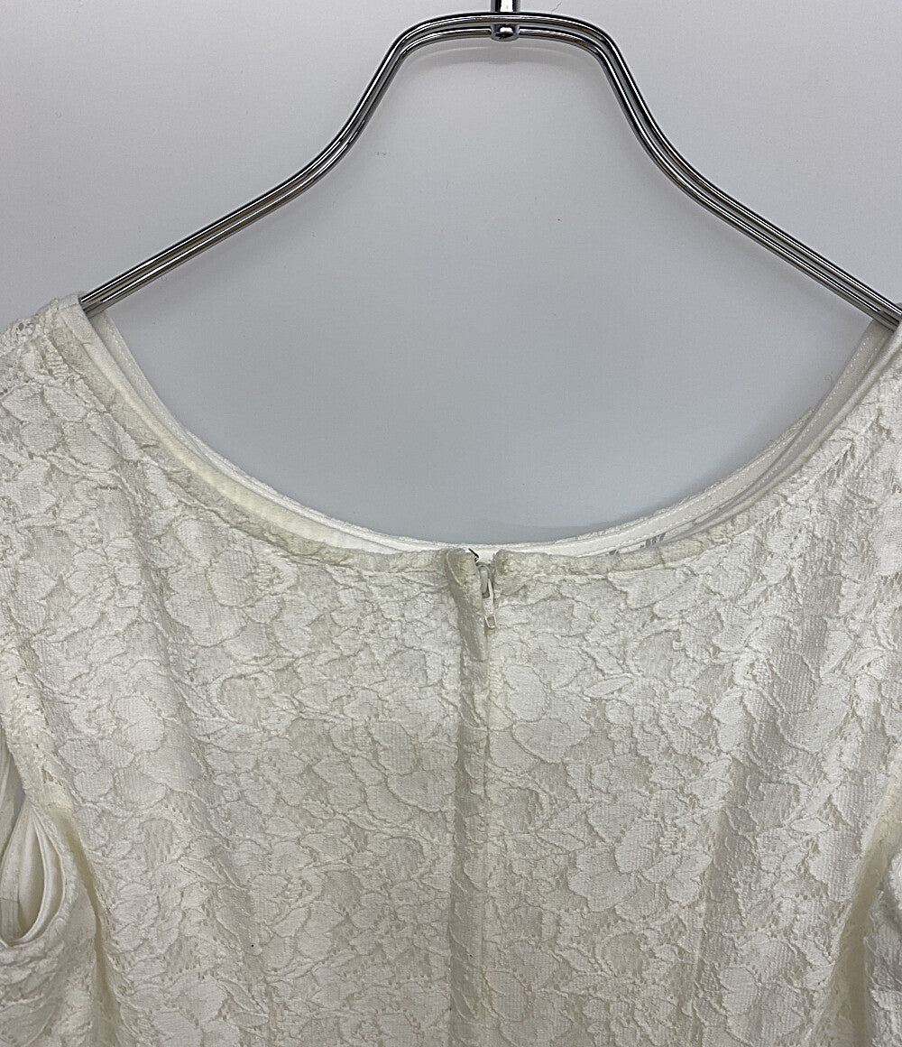 COMME des GARCONS ノースリーブレイヤードレースロングワンピース 23SS GK-O008 レディース SIZE S コムデギャルソン