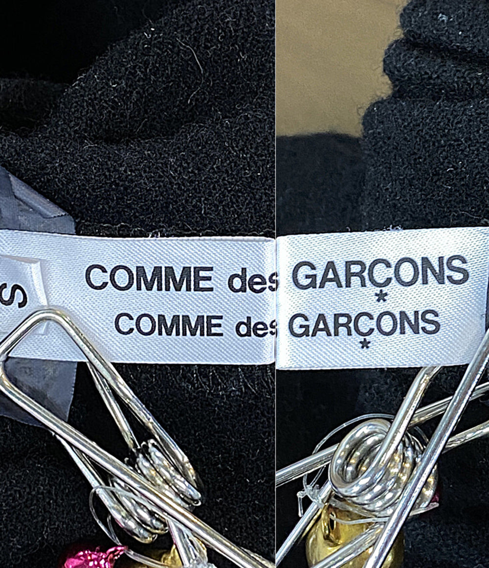 COMME des GARCONS COMME des GARCONS 縮絨ウールワイドパンツ 20AW RF-P008 レディース SIZE S コムデギャルソン コムデギャルソン