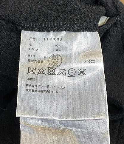 COMME des GARCONS COMME des GARCONS 縮絨ウールワイドパンツ 20AW RF-P008 レディース SIZE S コムデギャルソン コムデギャルソン