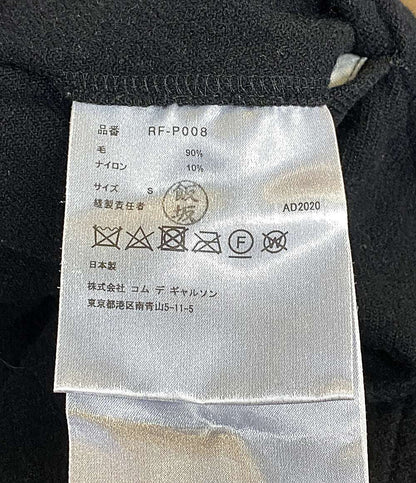 COMME des GARCONS COMME des GARCONS 縮絨ウールワイドパンツ 20AW RF-P008 レディース SIZE S コムデギャルソン コムデギャルソン