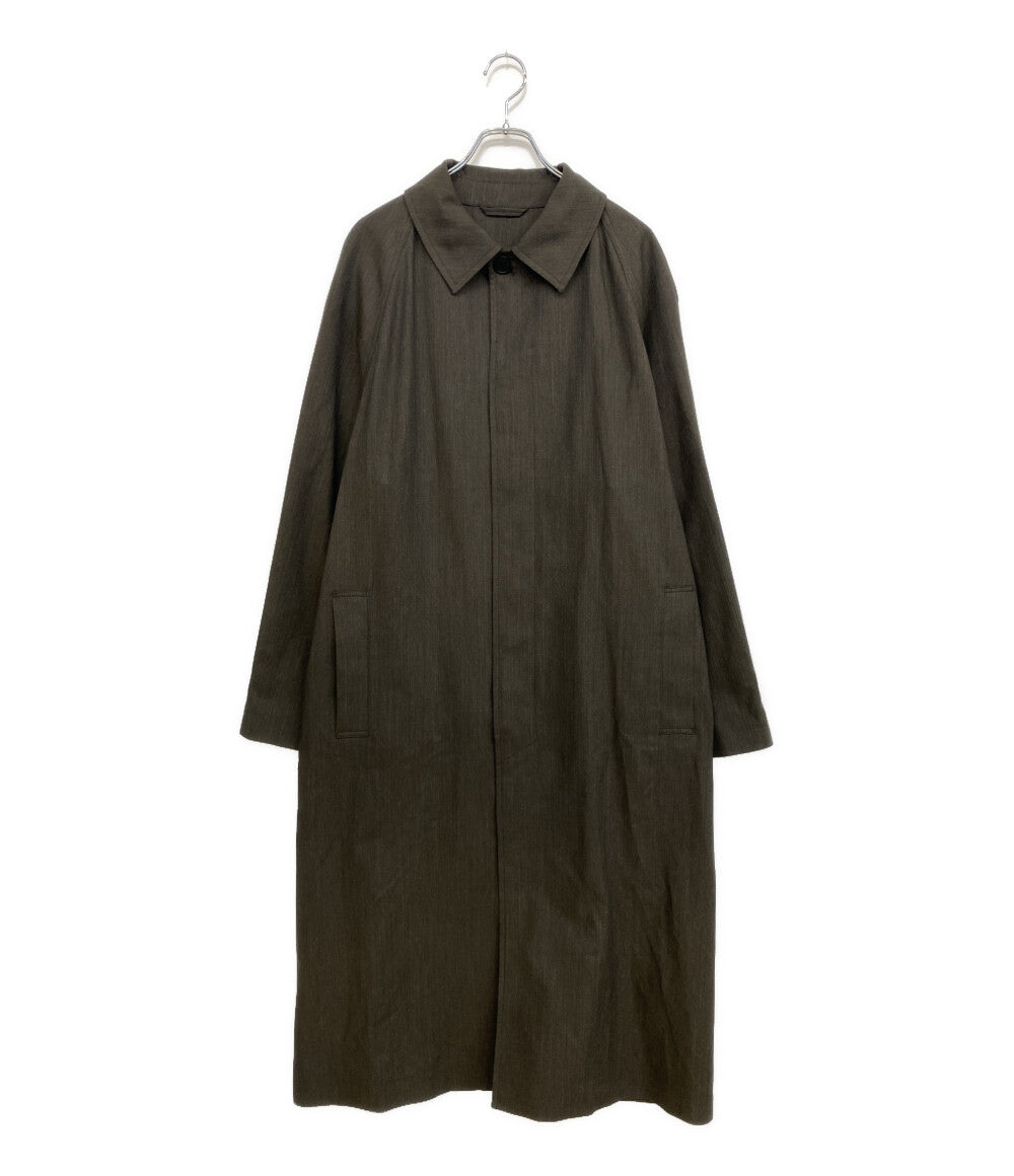 COS ヘリンボーントレンチコート ライトウェイトコットン メンズ SIZE M コス
