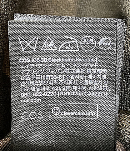 COS ヘリンボーントレンチコート ライトウェイトコットン メンズ SIZE M コス