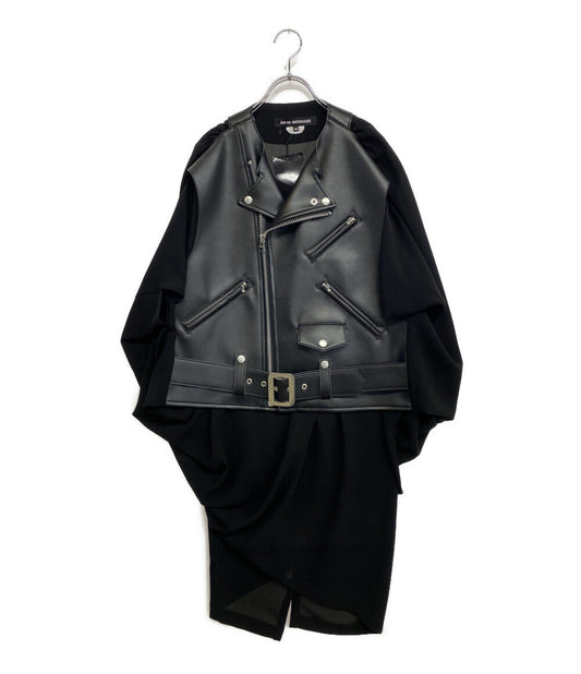 JUNYA WATANABE ジャケット レザードッキングトップ 25AW JP-O003 レディース SIZE XS ジュンヤワタナベ