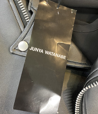 JUNYA WATANABE ジャケット レザードッキングトップ 25AW JP-O003 レディース SIZE XS ジュンヤワタナベ