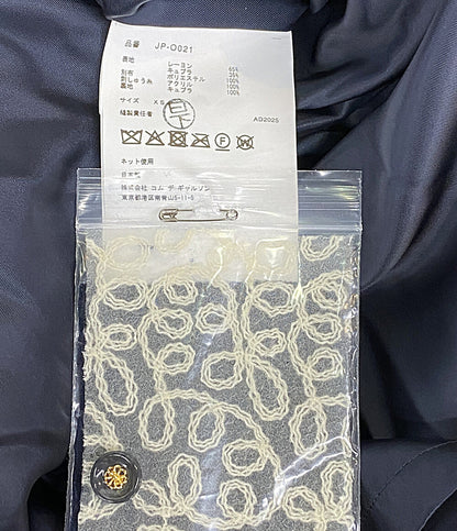 美品 JUNYA WATANABE COMME des GARCONS ベルベットワイヤーショルダーワンピース 25AW レディース SIZE XS ジュンヤワタナベコムデギャルソン