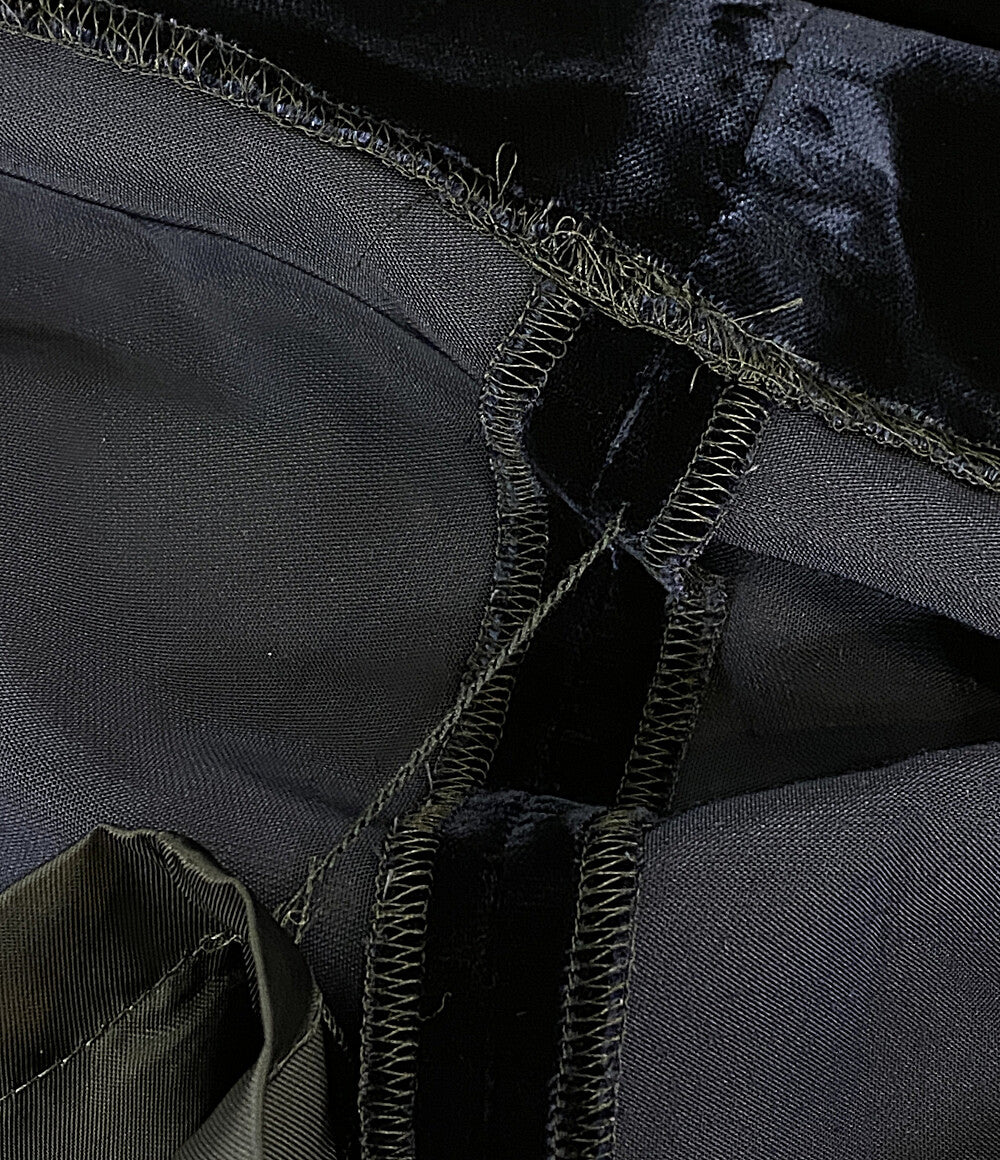 美品 JUNYA WATANABE COMME des GARCONS ベルベットワイヤーショルダーワンピース 25AW レディース SIZE XS ジュンヤワタナベコムデギャルソン