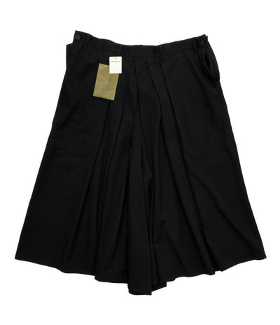 美品 YOHJI YAMAMOTO POUR HOMME 袴パンツ WOOL GABARDINE HAKAMA PANTS 25AW HL-P08-100 メンズ SIZE 3 ヨウジヤマモトプールオム