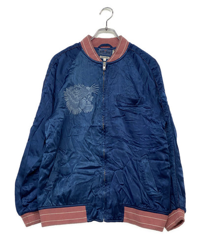 BLUE BLUE スカジャン Sakura Souvenir Jacket メンズ SIZE 3 ブルーブルー