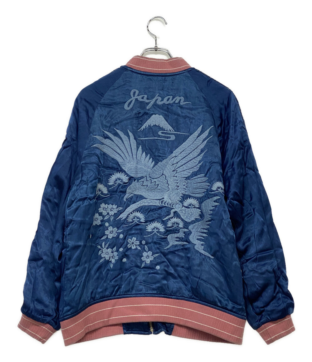 BLUE BLUE スカジャン Sakura Souvenir Jacket メンズ SIZE 3 ブルーブルー