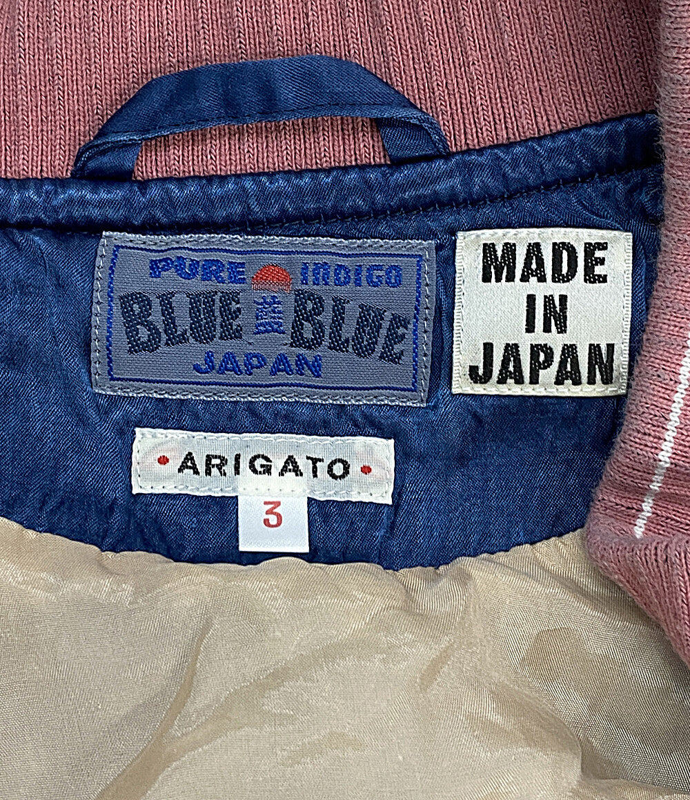 BLUE BLUE スカジャン Sakura Souvenir Jacket メンズ SIZE 3 ブルーブルー