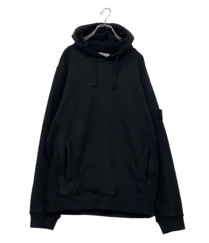STONE ISLAND ロゴパッチプルオーバーフーディ パーカー 24AW メンズ SIZE XL ストーンアイランド