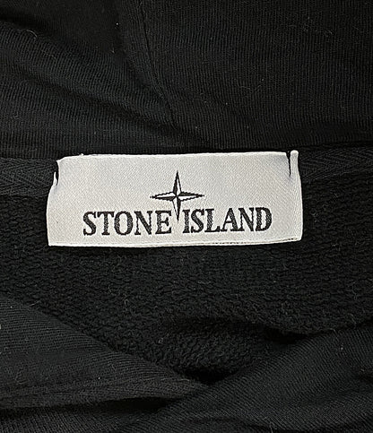 STONE ISLAND ロゴパッチプルオーバーフーディ パーカー 24AW メンズ SIZE XL ストーンアイランド