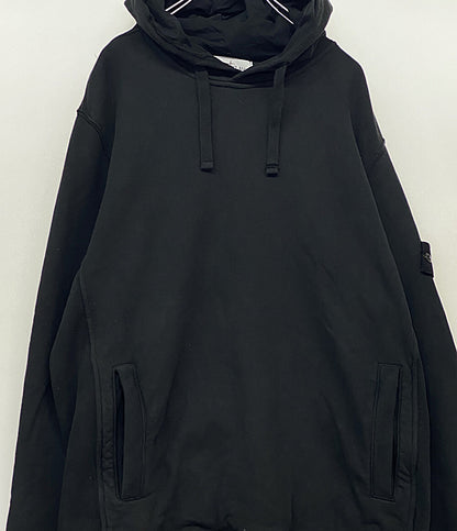 STONE ISLAND ロゴパッチプルオーバーフーディ パーカー 24AW メンズ SIZE XL ストーンアイランド