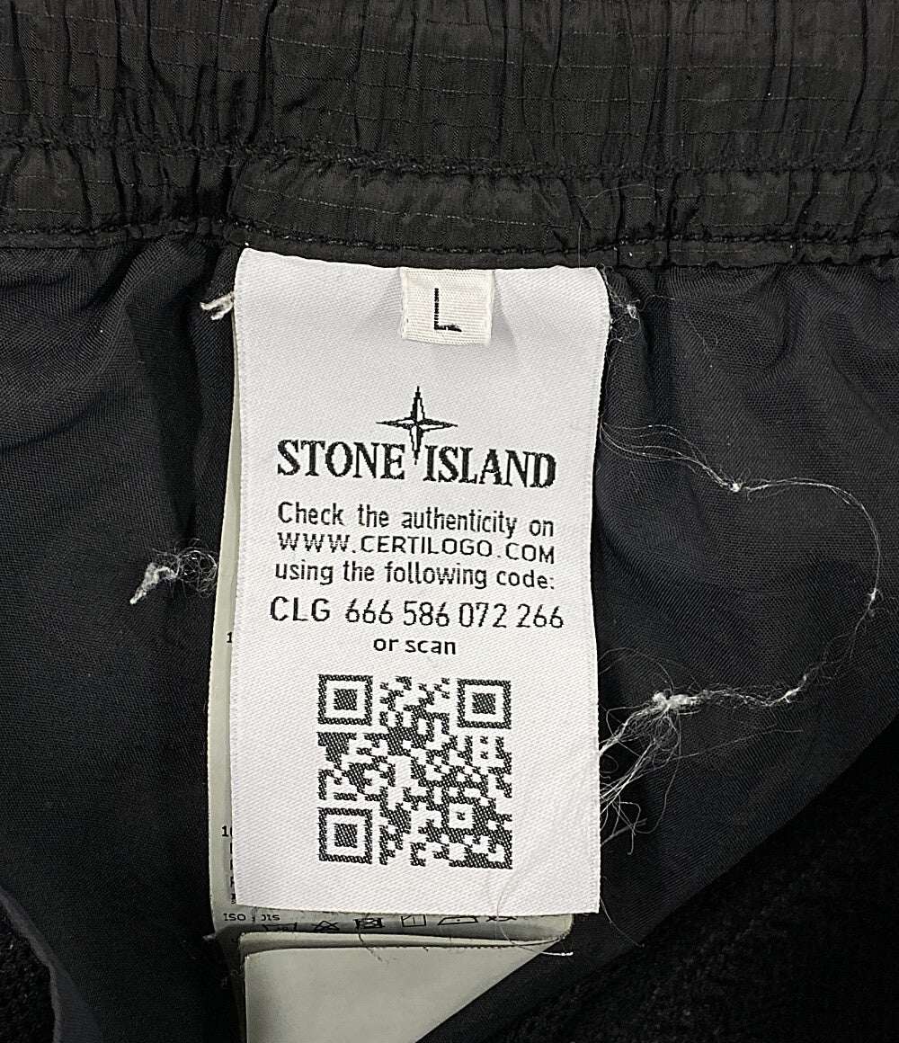 STONE ISLAND ナイロントラックパンツ YLON METAL TRACK PANTS 19AW メンズ SIZE L ストーンアイランド
