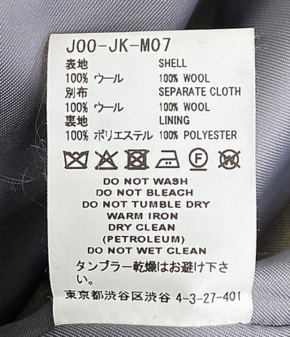 美品 FACETASM ダブルレイヤードジャケット DOUBLE LAYERD WORSTED JACKET 25AW メンズ SIZE 4 ファセッタズム