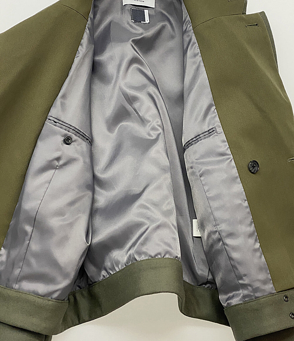 美品 FACETASM ダブルレイヤードジャケット DOUBLE LAYERD WORSTED JACKET 25AW メンズ SIZE 4 ファセッタズム