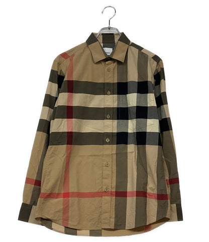 BURBERRY London ノバチェックコットンシャツ メンズ SIZE S バーバリーロンドン