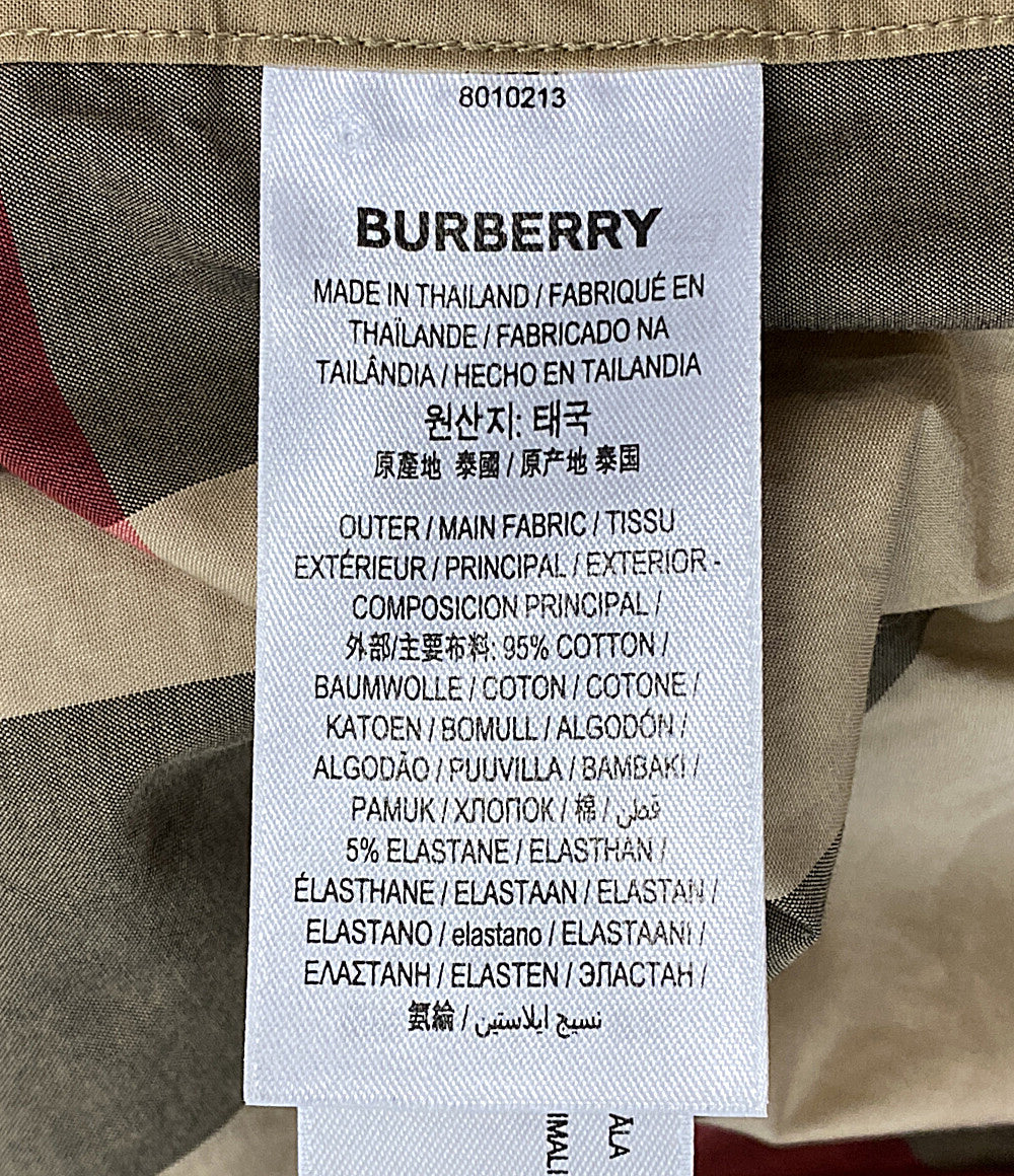 BURBERRY London ノバチェックコットンシャツ メンズ SIZE S バーバリーロンドン