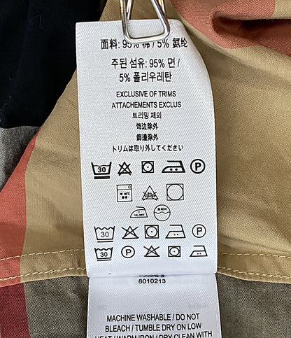 BURBERRY London ノバチェックコットンシャツ メンズ SIZE S バーバリーロンドン