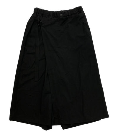 YOHJI YAMAMOTO POUR HOMME ラップパンツ WOOL GABARDINE WRAP PANTS 25AW HM-P07-100 メンズ SIZE 3 ヨウジヤマモトプールオム