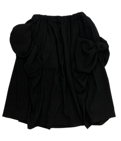 COMME des GARCONS COMME des GARCONS リボンデザインポリエステルスカート 25AW レディース SIZE S コムデギャルソン コムデギャルソン