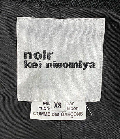 美品 noir kei ninomiya チュールレイヤードショートジャケット 25AW 3P-J003 レディース SIZE XS ノワールケイニノミヤ