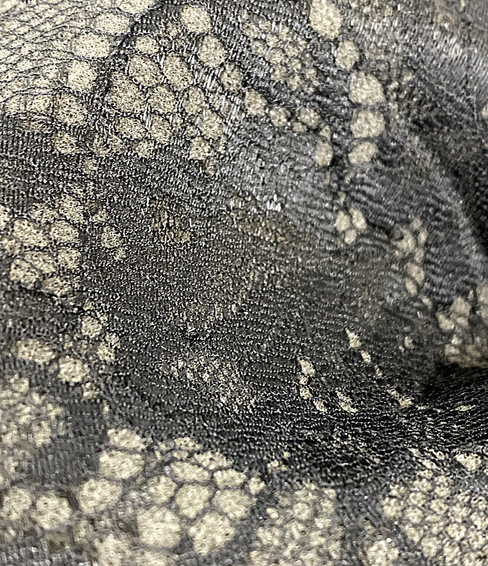 美品 tao タオ 花レースショルダーフリルジャケット 25AW TP-J013 レディース SIZE S