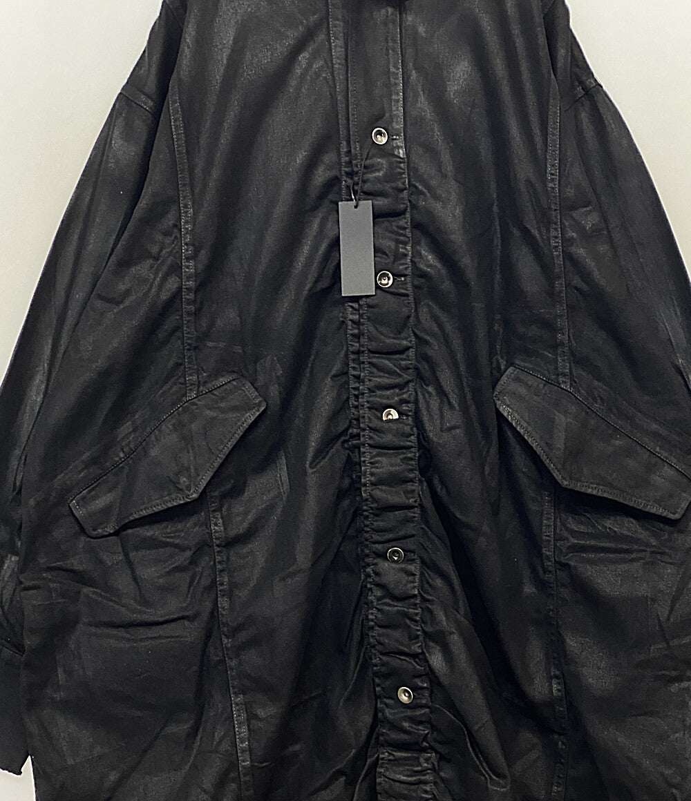 美品 no mass prod ノー マス プロッド コート HOODED COAT メンズ SIZE F