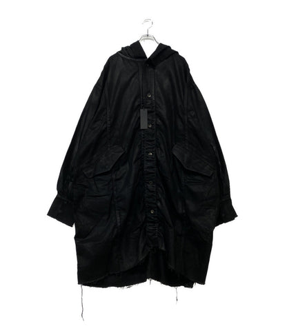 美品 no mass prod ノー マス プロッド コート HOODED COAT メンズ SIZE F