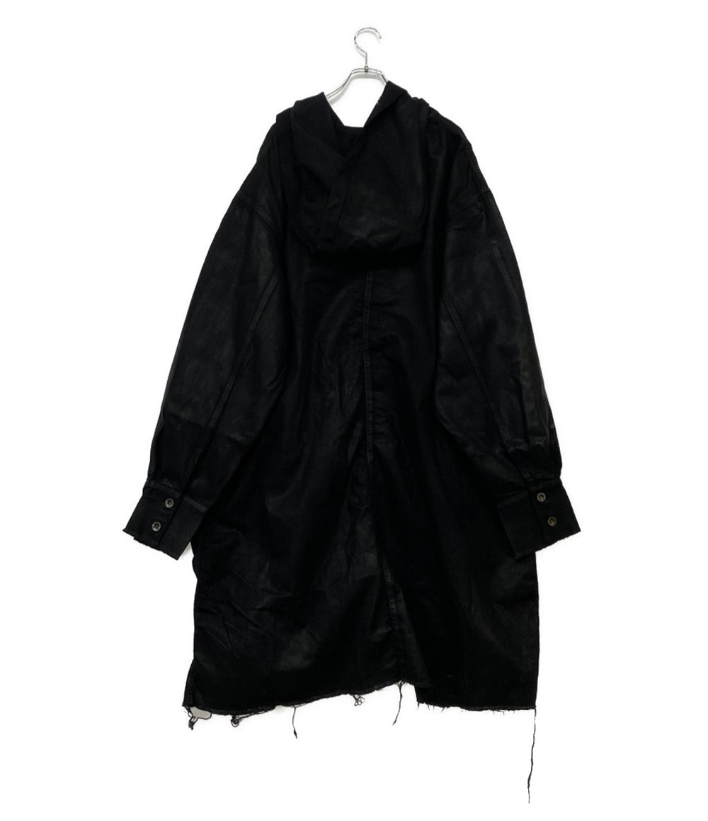 美品 no mass prod ノー マス プロッド コート HOODED COAT メンズ SIZE F