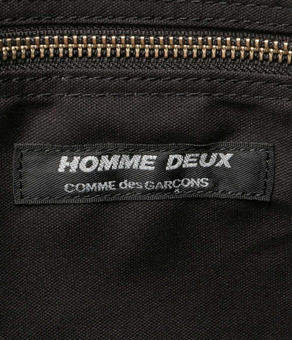 美品 COMME des GARCONS HOMME DEUX コムデギャルソン オムドゥ フェイクレザートート 25SS DO-K201 メンズ