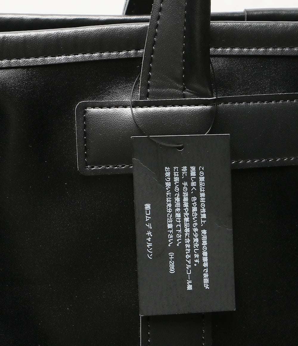 美品 COMME des GARCONS HOMME DEUX コムデギャルソン オムドゥ フェイクレザートート 25SS DO-K201 メンズ