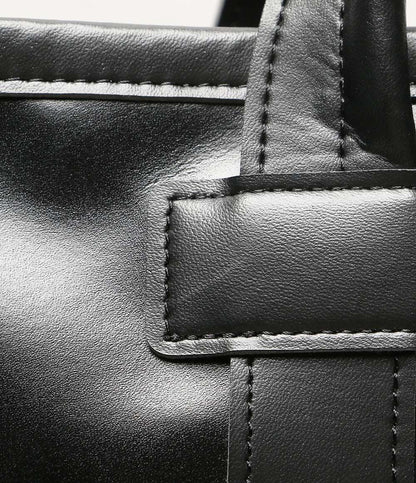 美品 COMME des GARCONS HOMME DEUX コムデギャルソン オムドゥ フェイクレザースモールトート 25SS DO-K202 メンズ