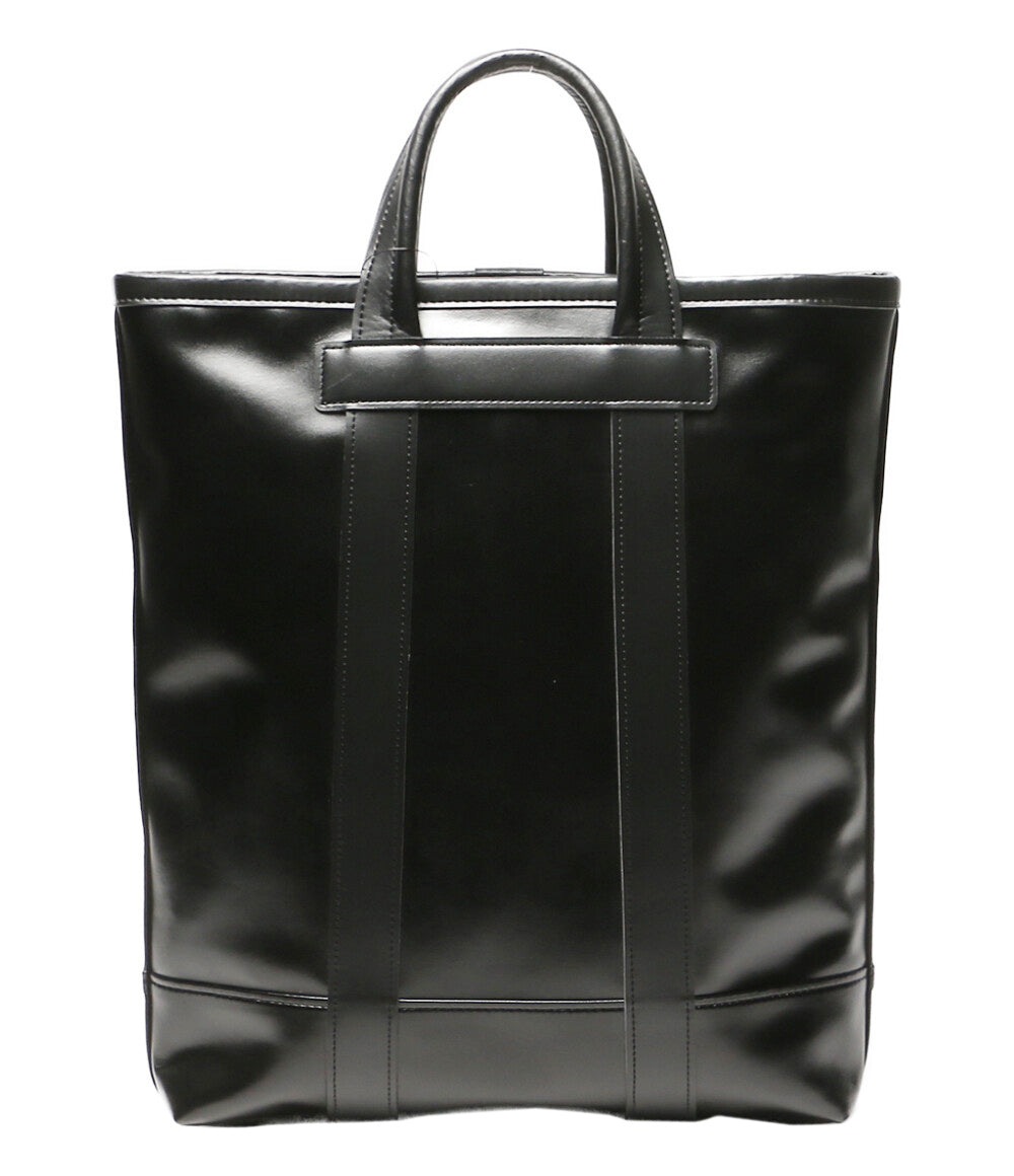 美品 COMME des GARCONS HOMME DEUX コムデギャルソン オムドゥ フェイクレザースモールトート 25SS DO-K202 メンズ