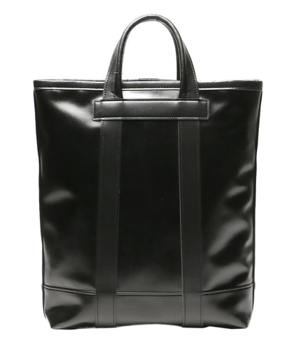 美品 COMME des GARCONS HOMME DEUX コムデギャルソン オムドゥ フェイクレザースモールトート 25SS DO-K202 メンズ
