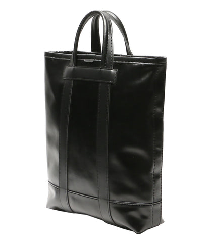 美品 COMME des GARCONS HOMME DEUX コムデギャルソン オムドゥ フェイクレザースモールトート 25SS DO-K202 メンズ